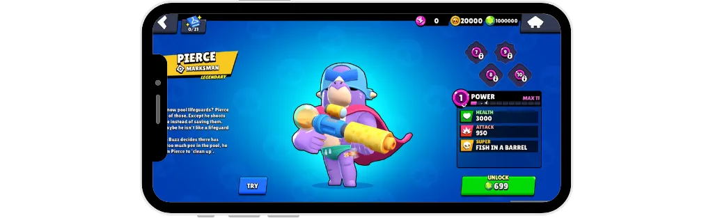 New Brawler: Pierce